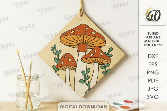 Boho Coloring Wall Sign Laser Cut