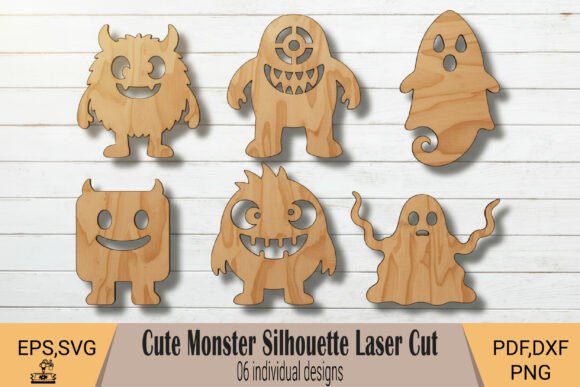 Cute Monster Wall Art SVG for Playful Decor