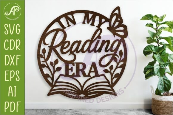 In My Reading Era SVG: Create a Cozy Book Lover Wall
