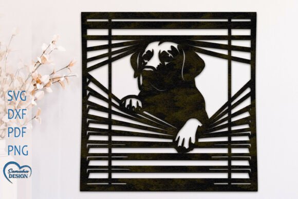 The Dog Laser Cut Wall Decor: Craft Your Perfect Space